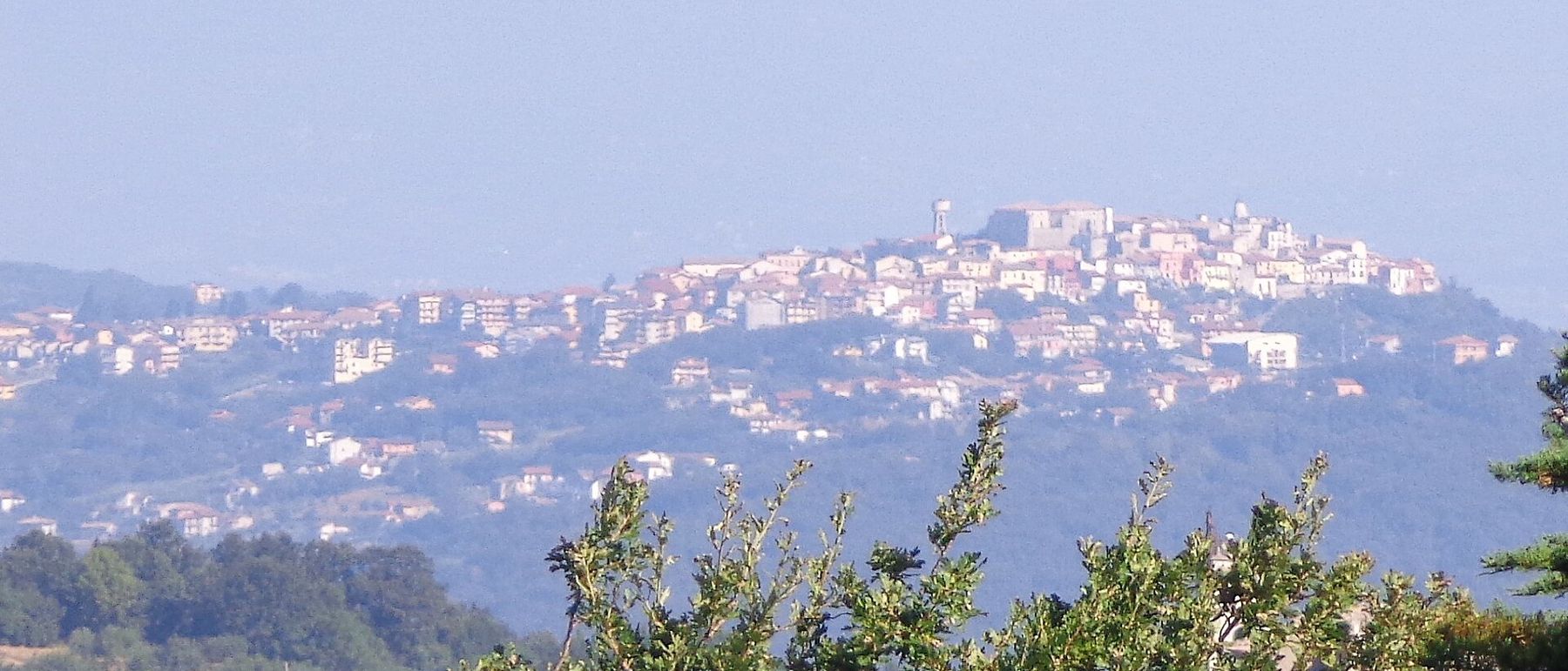 Panorama di Montemiletto, in provincia di Avellino