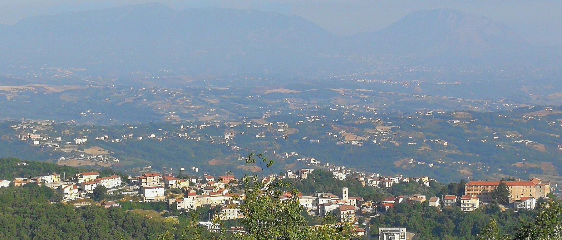 Panorama di Sant'Angelo a Cupolo dal belvedere di San Marco ai Monti